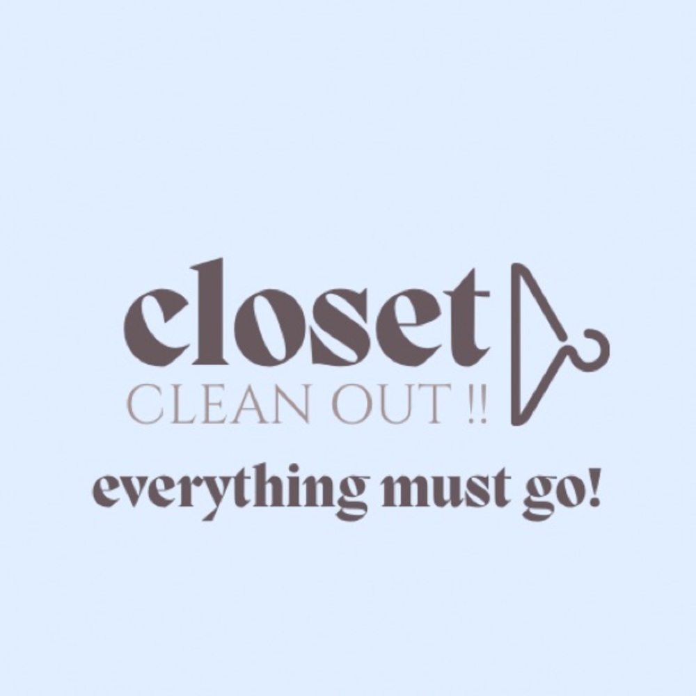 Closet Clean Out!!
